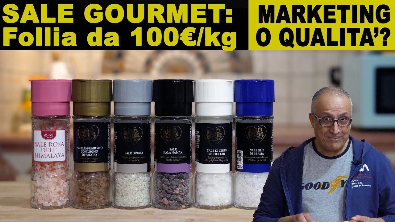 TEST SALE GOURMET - Follia da 100€/kg Marketing o Fuoriclasse? (Test Cieco)