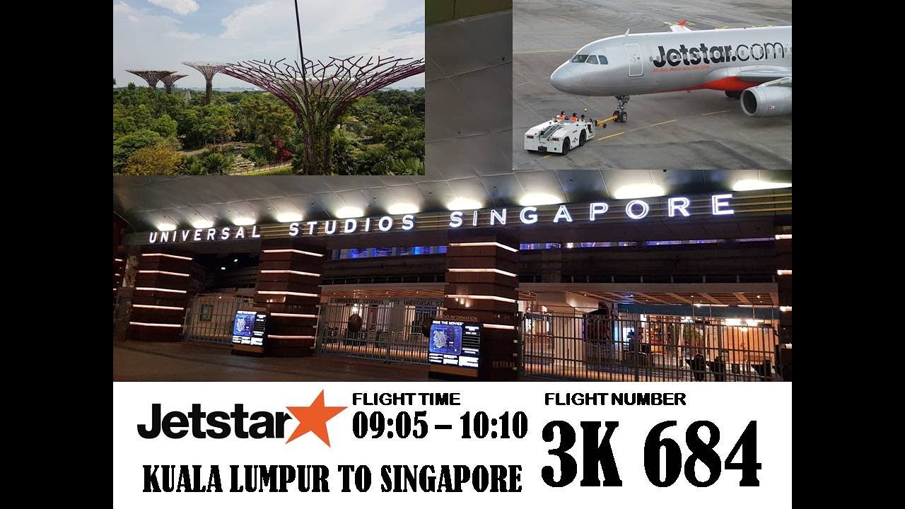 LANDING in SINGAPORE via 3K 684 | JETSTAR ASIA AIRWAYS | KUALA LUMPUR TO SINGAPORE | PART 2