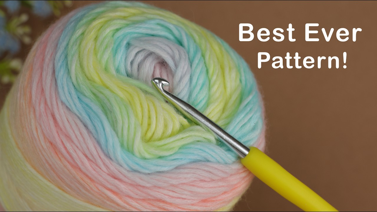 Learn This Gorgeous Crochet Stitch in 10 Minutes | Perfect for Beginners