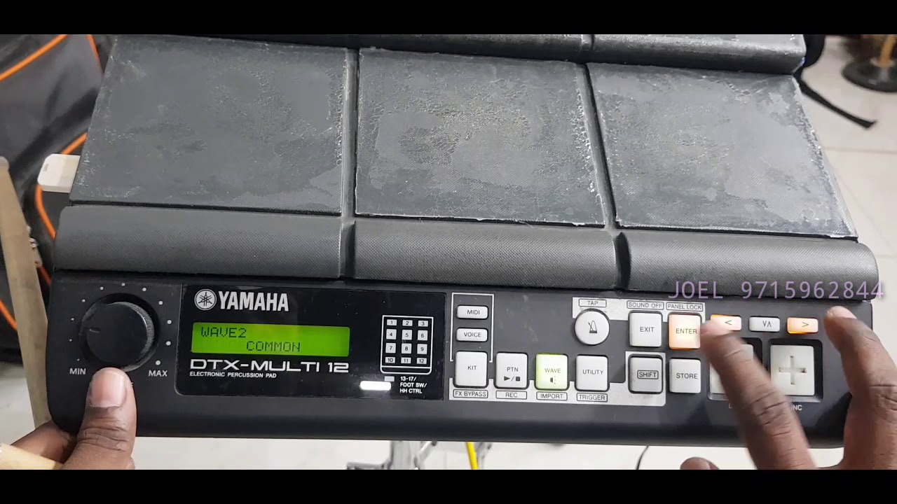 YAMAHA DTX - LOOP SETTINGS