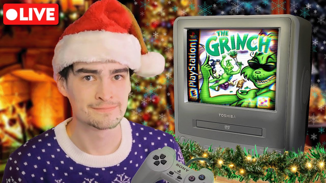 🔴NIBSMAS DAY 1🎄The Grinch (PS1)