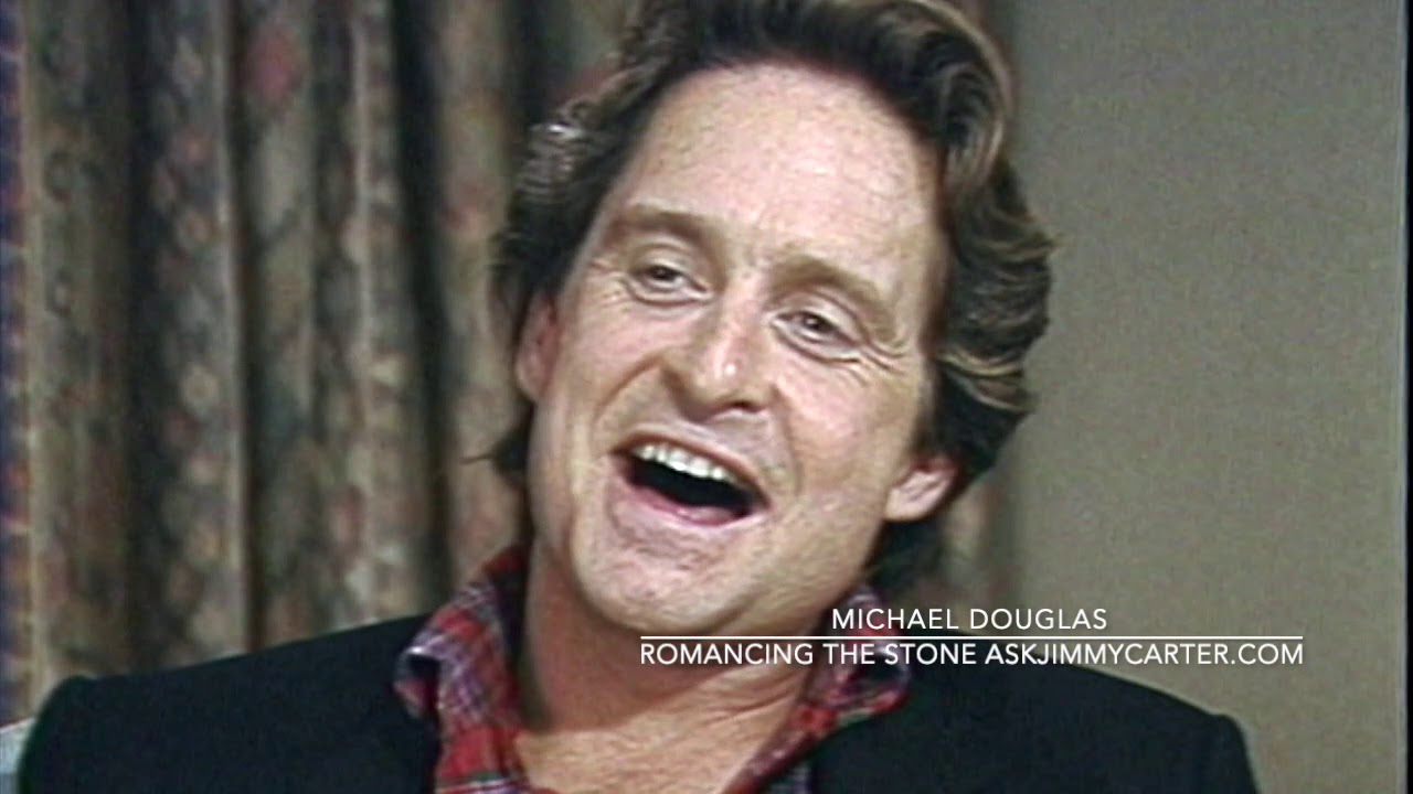 Michael Douglas Romancing the Stone 1984 interview