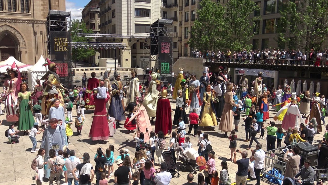 Trobada de Gegants Festa Major de Sant Anatasi  Lleida 2023