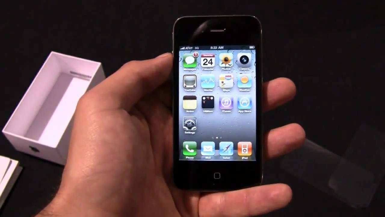 iPhone 4 Unboxing