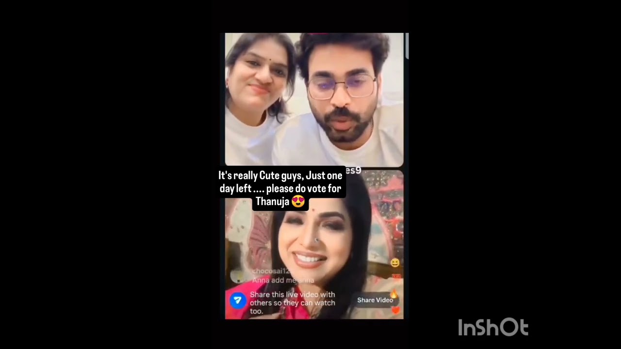 Muddamandaram serial team live video about Kalyan padala / Bigboss telugu / Thanuja puttaswamy 