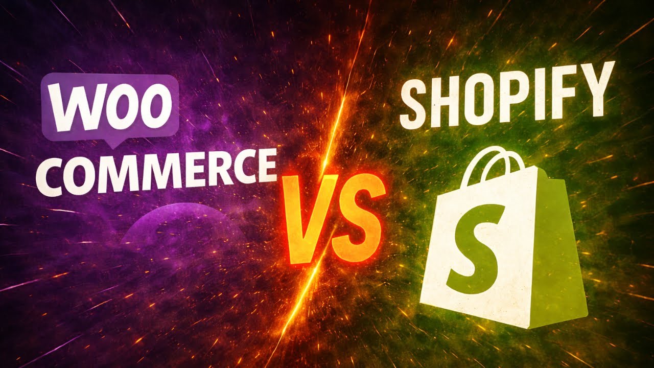 WooCommerce vs Shopify  – Der ULTIMATIVE Vergleich! [2026]