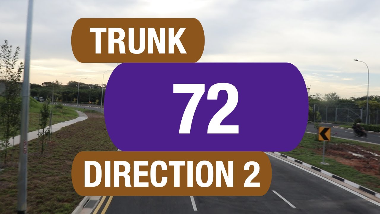 SBS Transit Trunk 72 (Direction 2) | Bus Service Route Visual