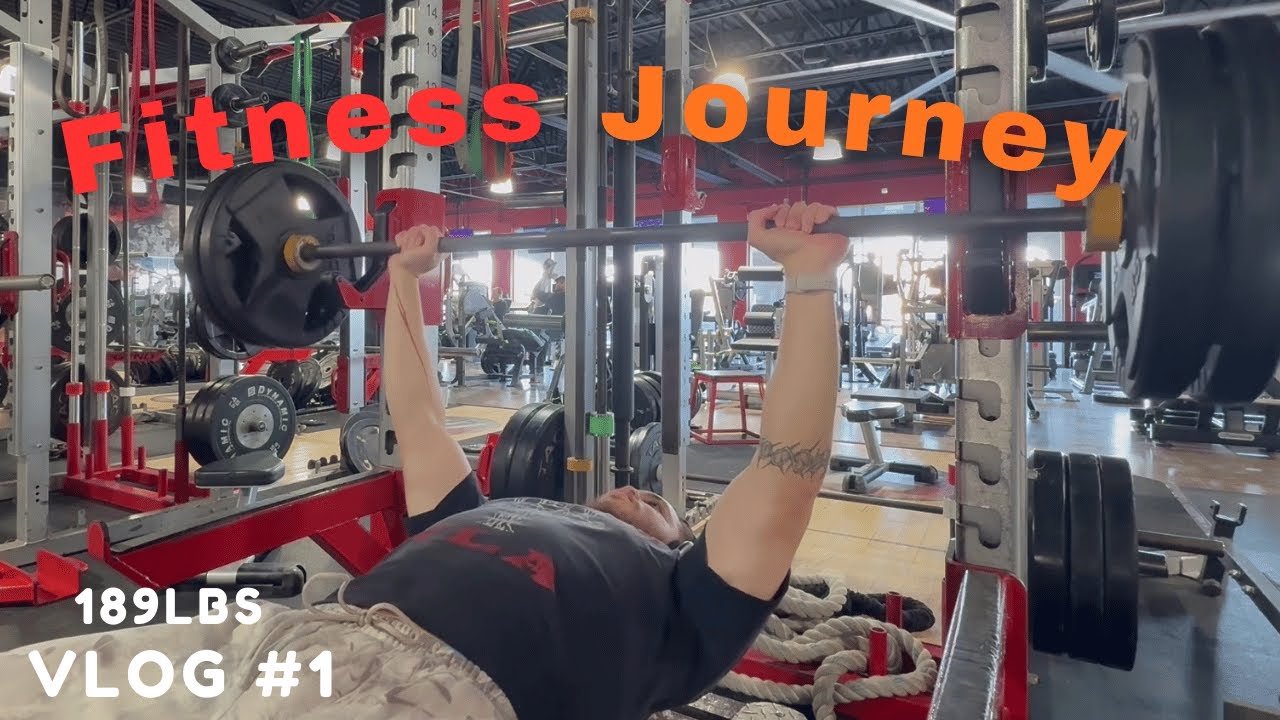 FITNESS JOURNEY VLOG #1 | 189LBS