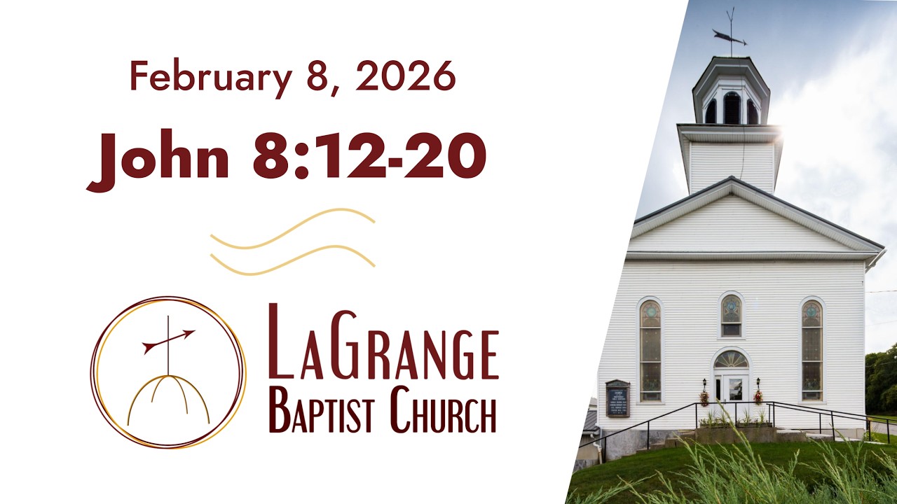 John 8:12-20 | Morning Worship Service | February 8, 2026