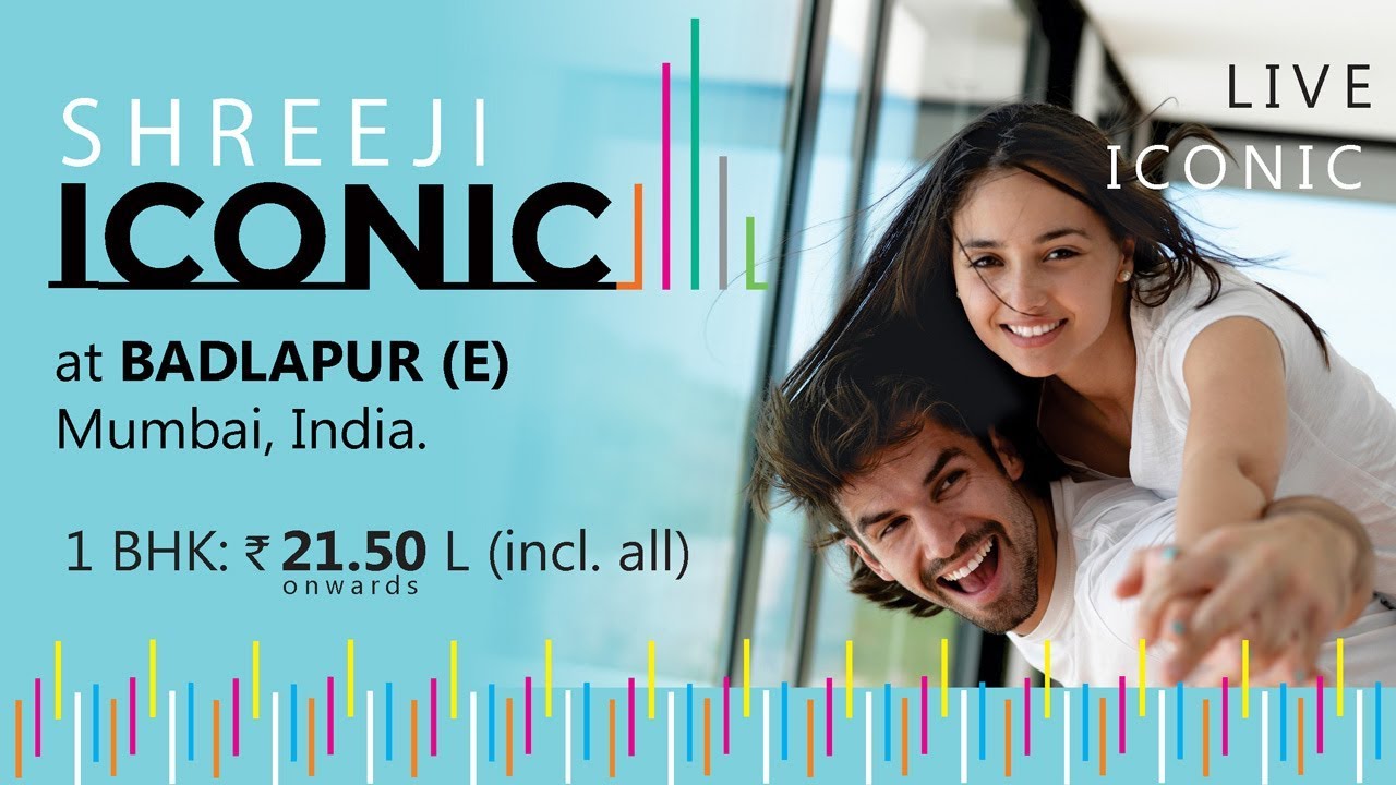 Shreeji Iconic, Shreeji Nirvana, Badlapur (E). 1 BHK - 23.50 L  | Call 73030 73072 | www.5pgroup.in