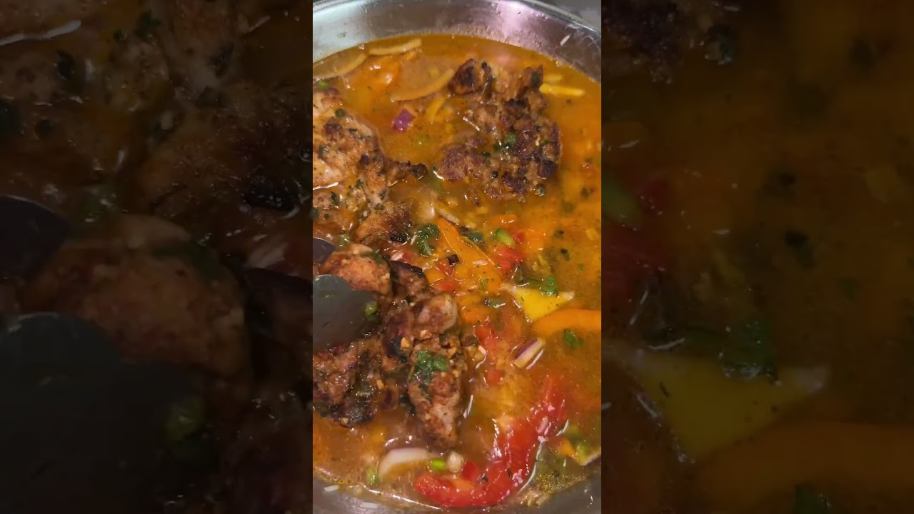 🍳 Курица с рисом в одной сковороде