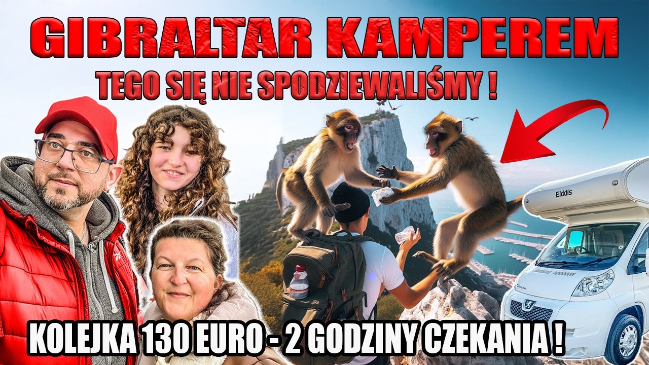 Gibraltar Kamperem | Czy Warto Tyle Jechać? | Ile kosztuje Kolejka?