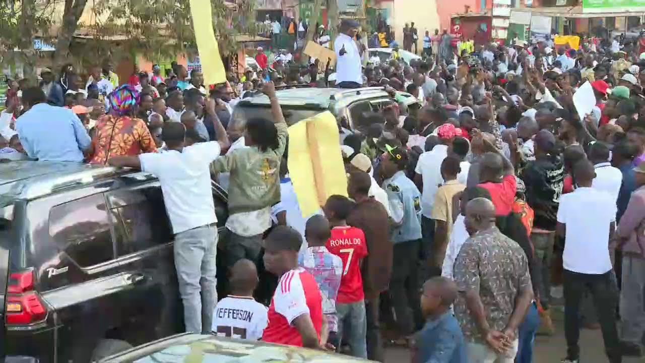 Public address, Kariene Market, Meru County.