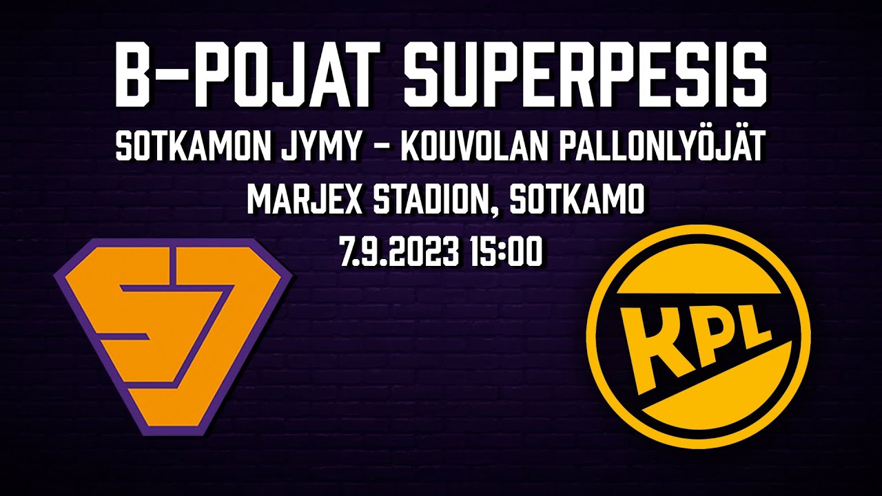Huippuhetket: B-pojat Sotkamo - Kouvola 7.9.2023