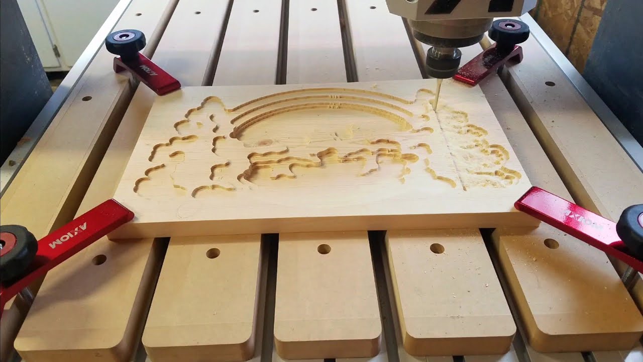 Axiom AR8+ Pro CNC Router Demo