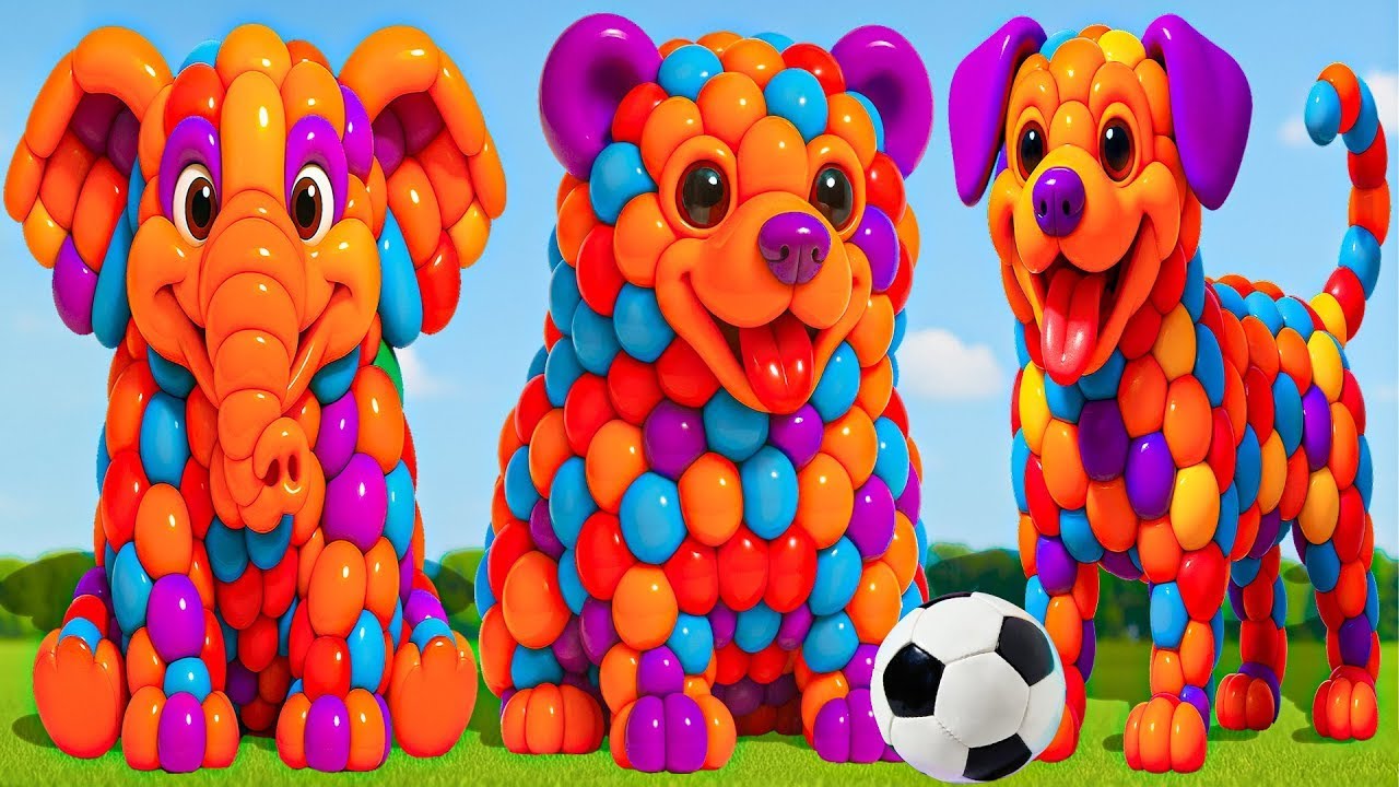 The mascot vibrato assistant panda placed on the football field is popular co-produced, creative