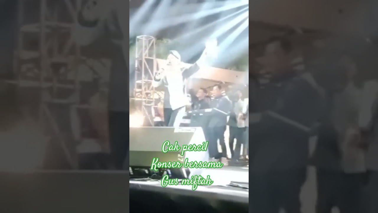 Gus Miftah cs cak percil konser di Probolinggo. #cakprecil #cakpercillucu