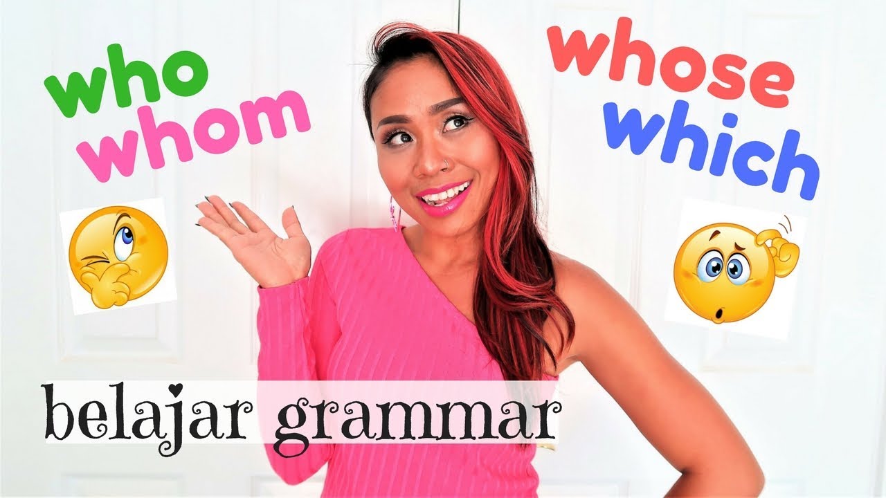WHO? WHOM? WHOSE? | #EnglishWithPuri