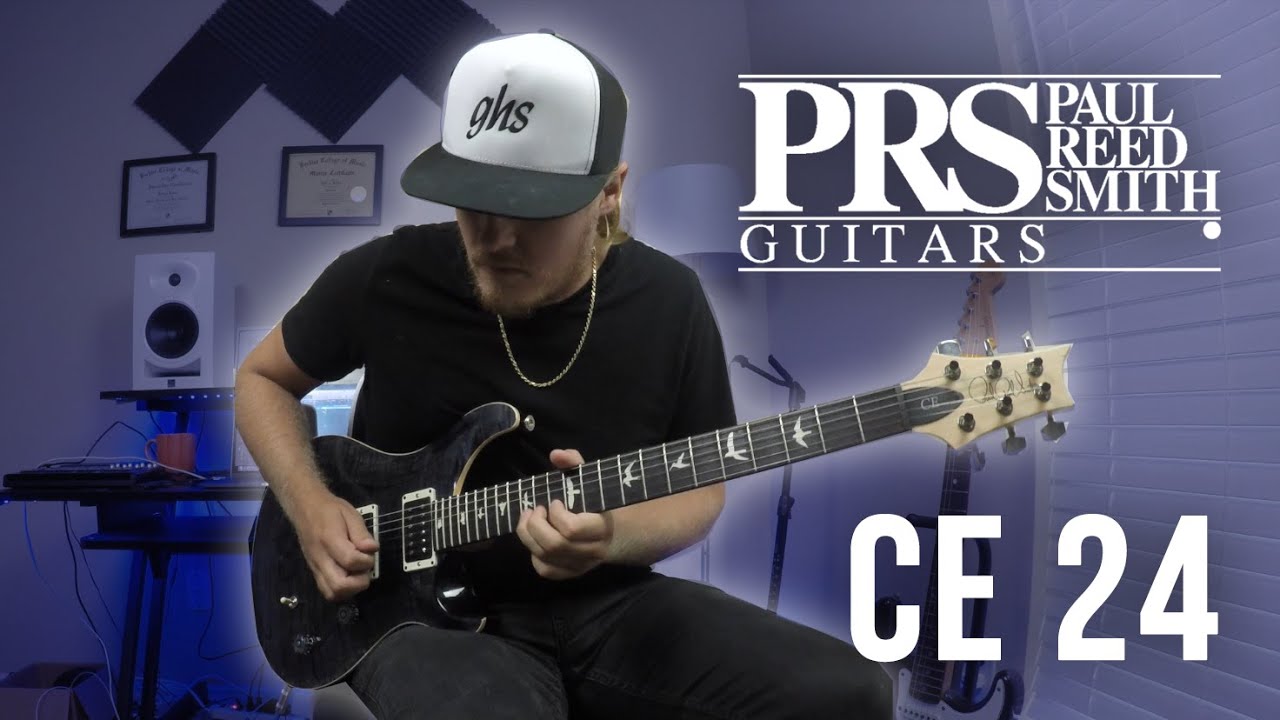 Playing The Blues On My Brand New PRS CE 24 Guitar!