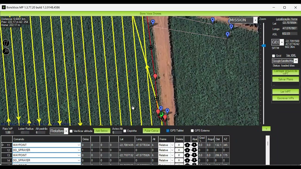 Bons Voos MP - Trabalhando com Cercas de Inclusão e Exclusão