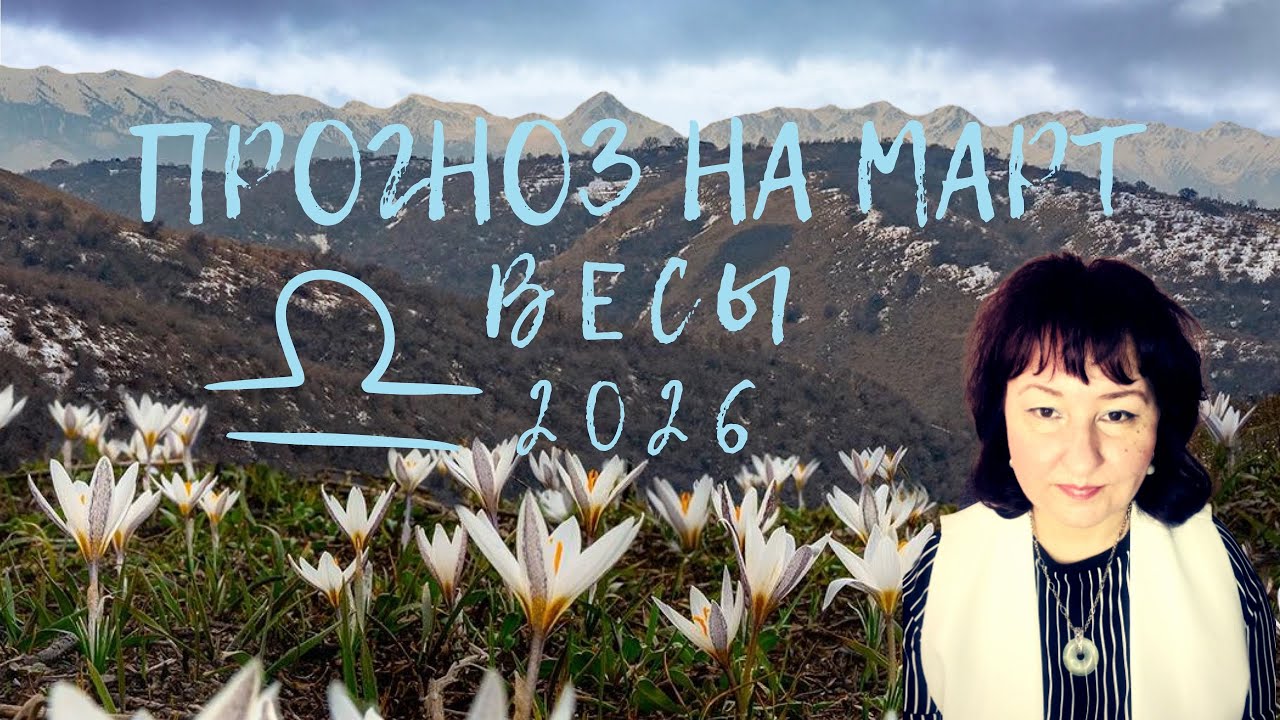 Весы ♎️ прогноз на март 2026