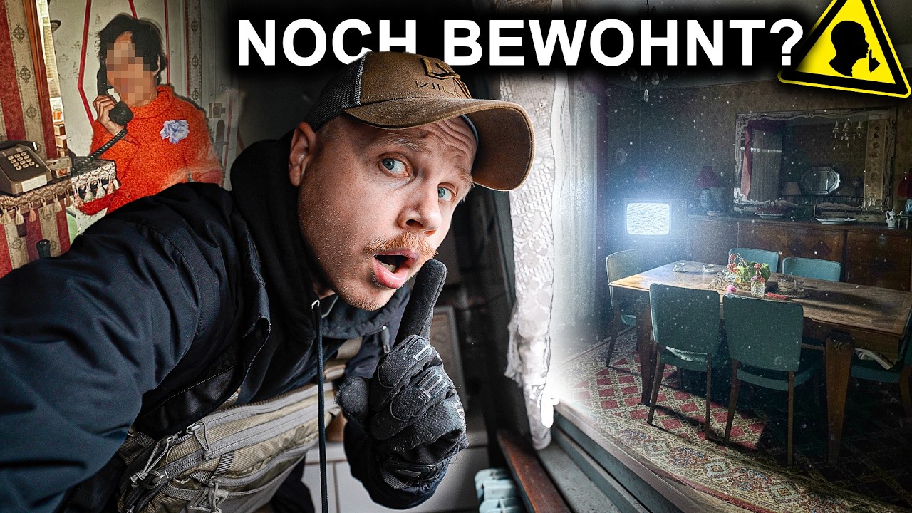 BEI OMA ZUHAUSE? DIESER LOST PLACE IST SURREAL! 😱🤫 