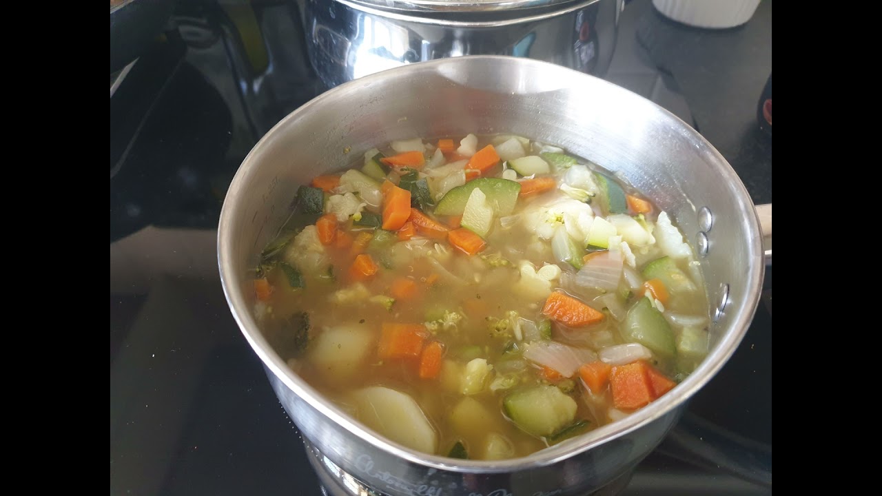 Carrott And Courgette Soup