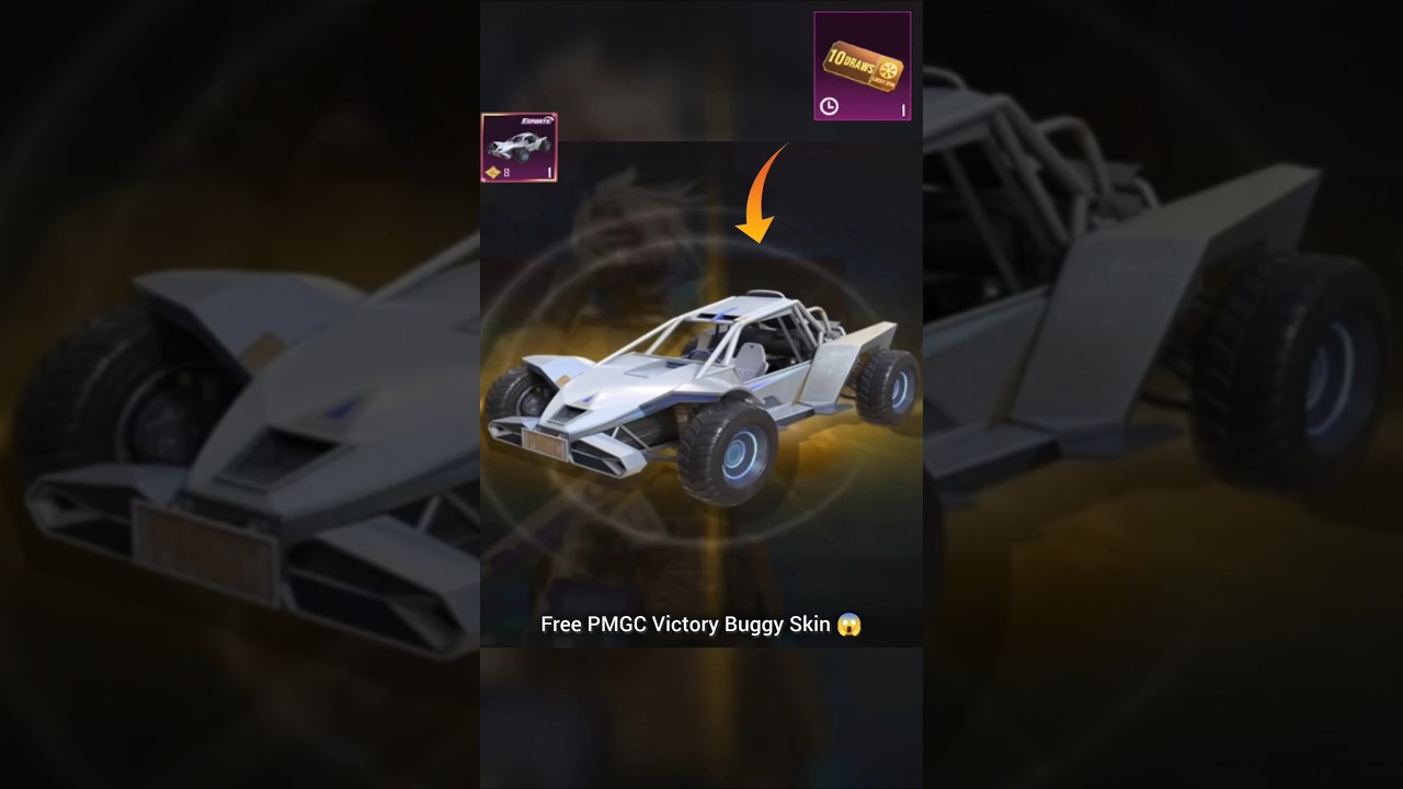 Free Esports Victory Rash Buggy Skin 😱 #shorts #pubgmobile