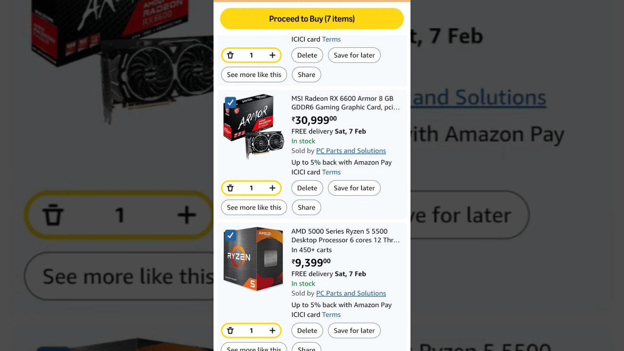 ₹50K Gaming + Editing PC 😱 | RX 6600 ULTIMATE All-Purpose Build 🔥