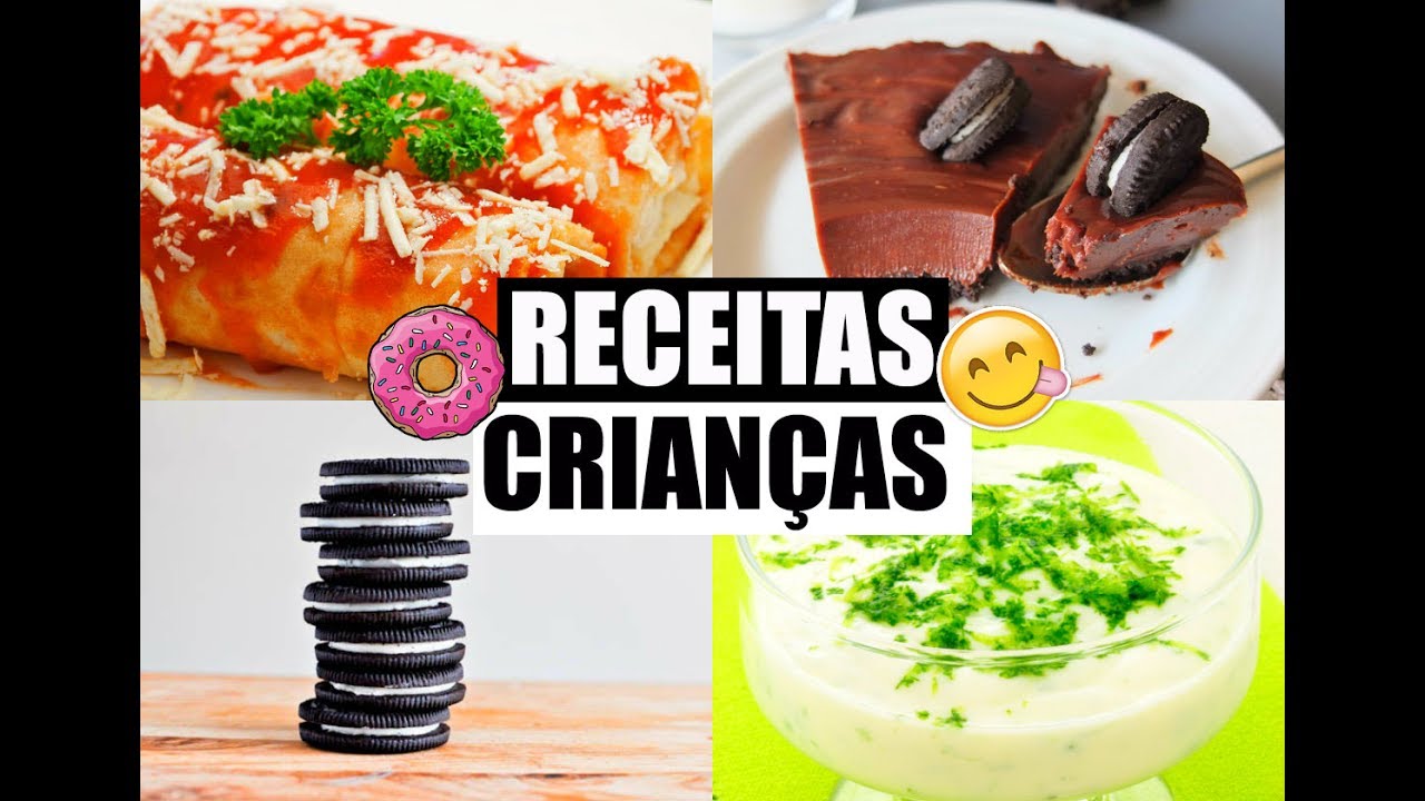 RECEITAS FÁCEIS PARA CRIANÇAS FAZEREM SOZINHAS