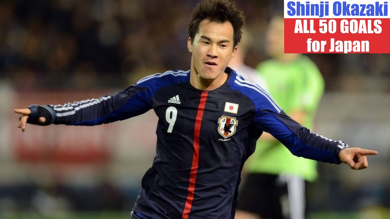 Shinji Okazaki ◉ All 50 Goals for Japan 🇯🇵