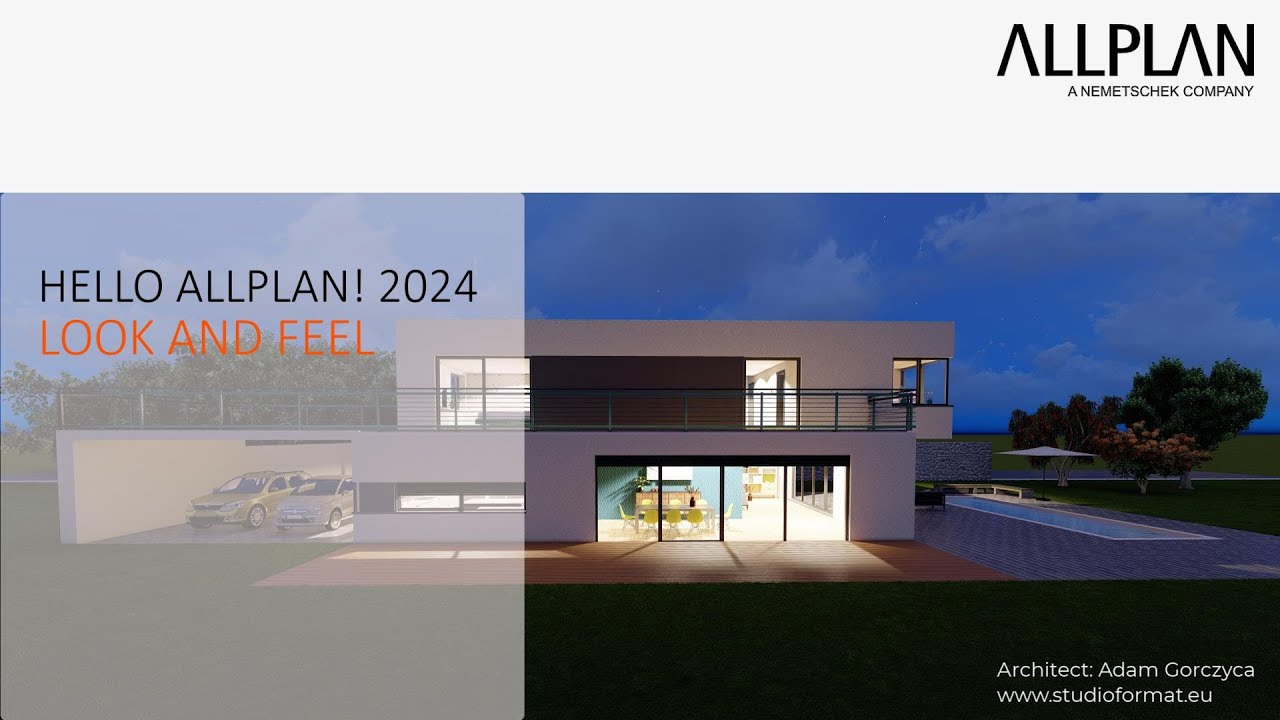 Hello Allplan! 2024 - LOOK AND FEEL