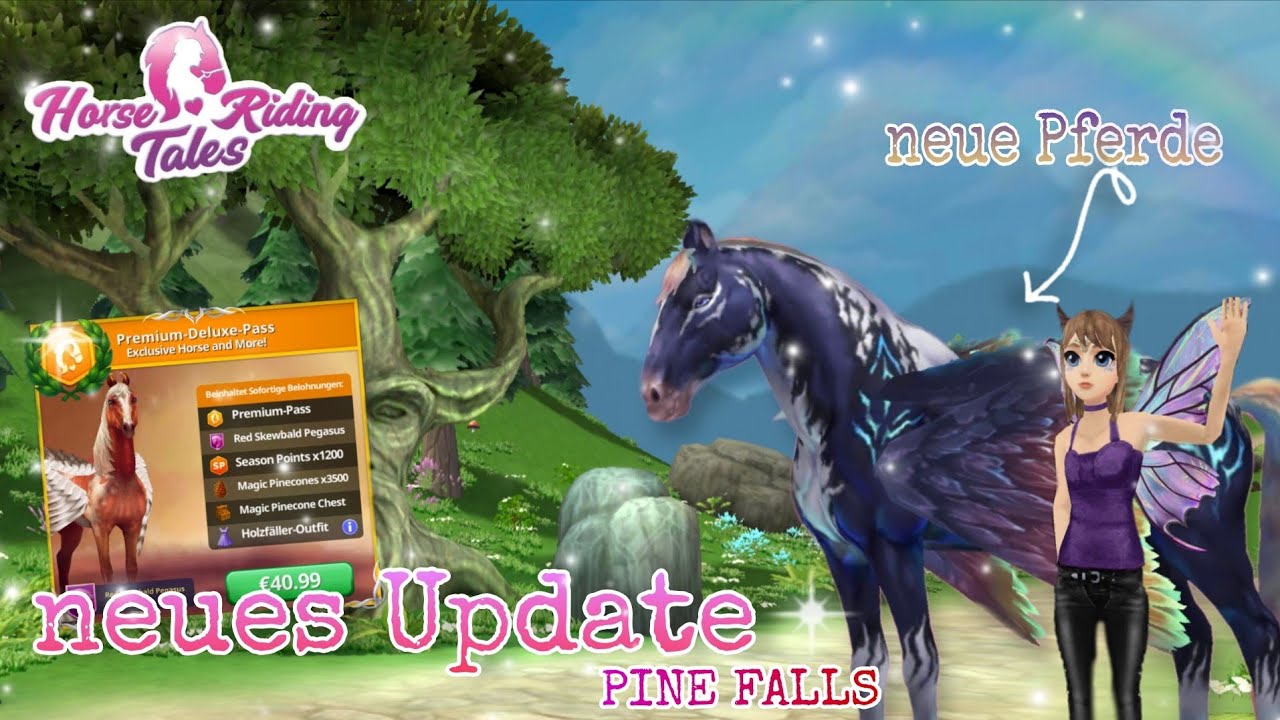 WOW🫠 Das GRÖSSTE UPDATE EVER 👀 in Horse riding Tales 🦄 epische Map🦋 Neue Pferde 🦓 & Season Pass😍 