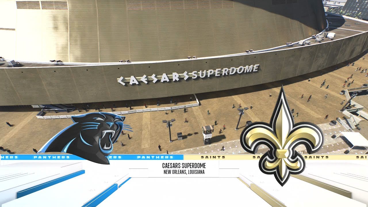 Madden NFL 26 - Carolina Panthers Vs New Orleans Saints PS5 Simulation Week 1 Full Gameplay