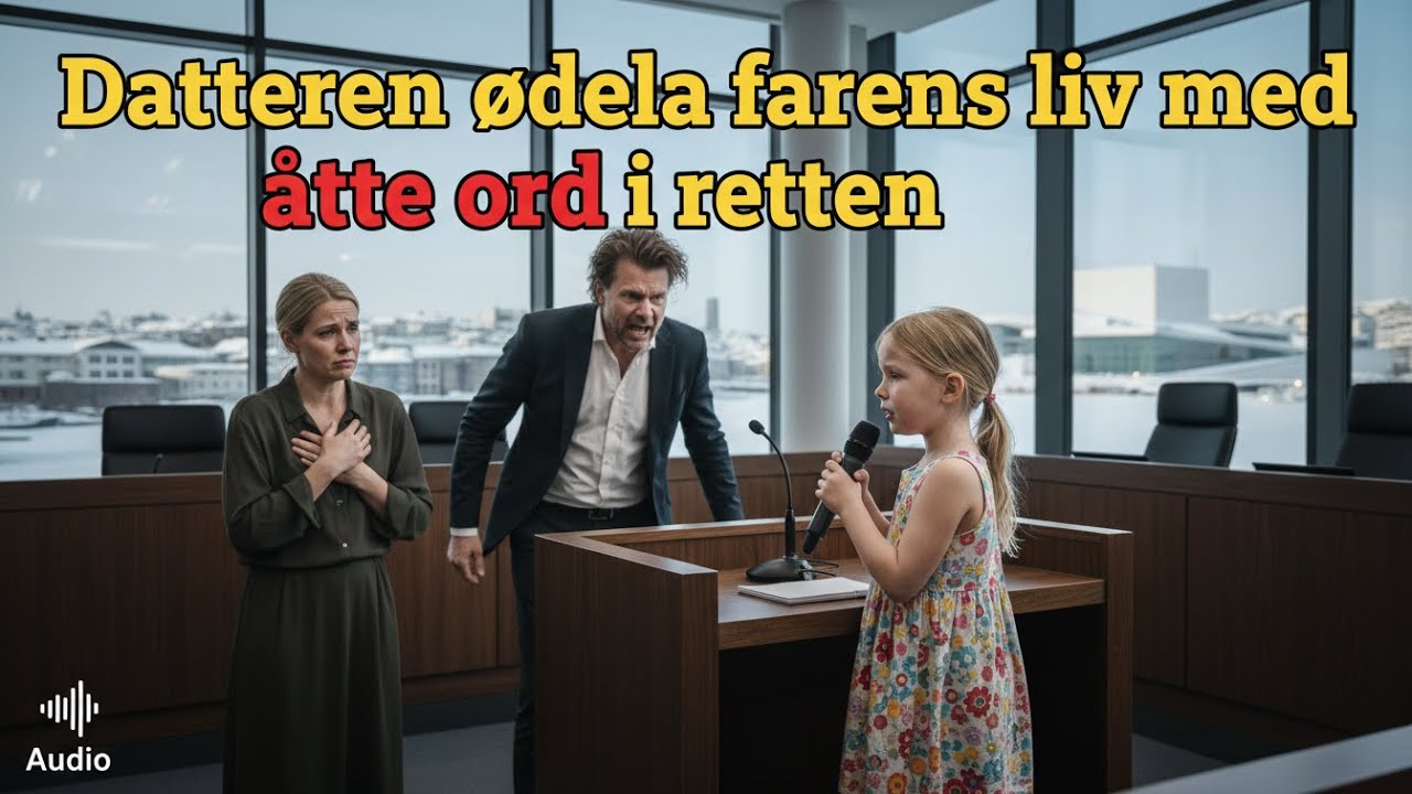 Datteren reiste seg i rettssalen og knuste faren med åtte ord + Avslørte en grusom svik.