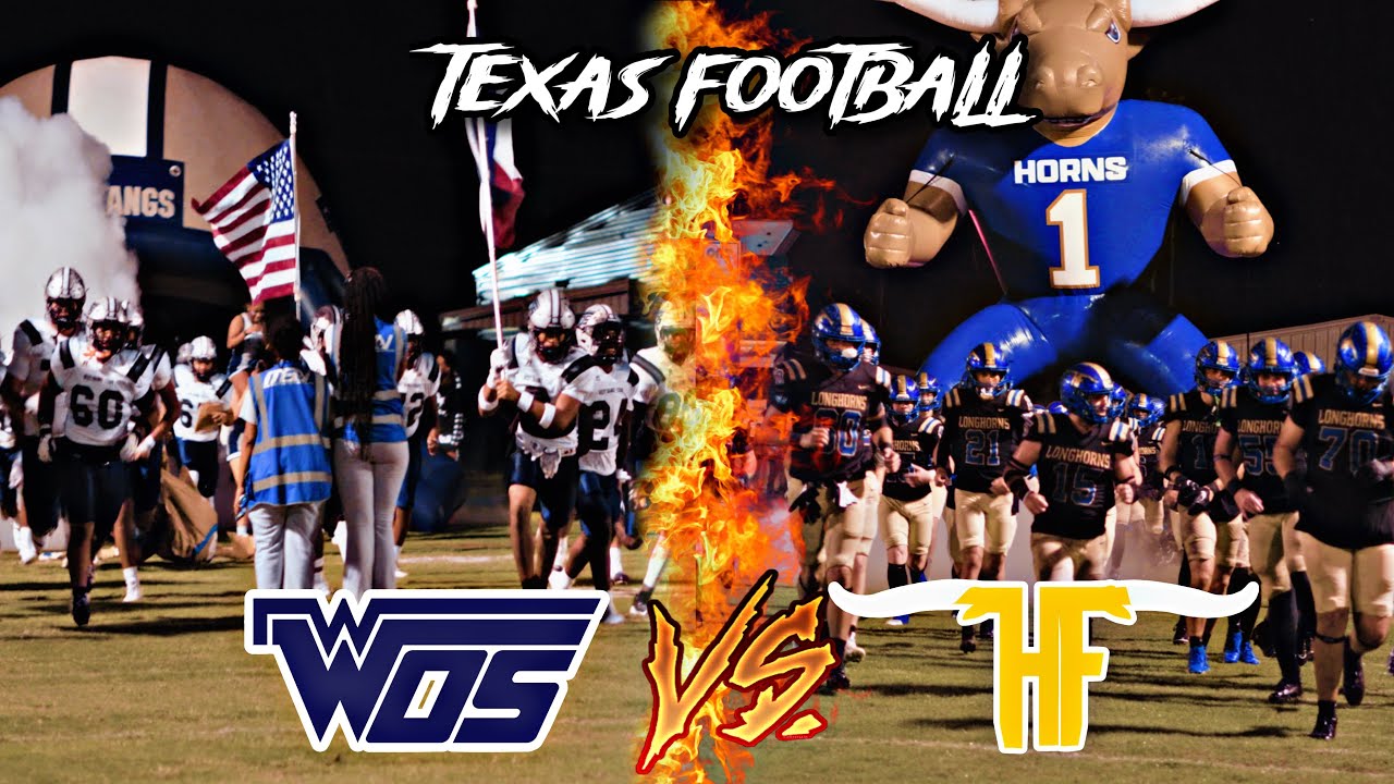 HAMSHIRE FANNETT VS WEST ORANGE STARK  4A DISTRICT CHAMPIONSHIP MATCH-UP TEXAS HIGH SCHOOL FOOTBALL