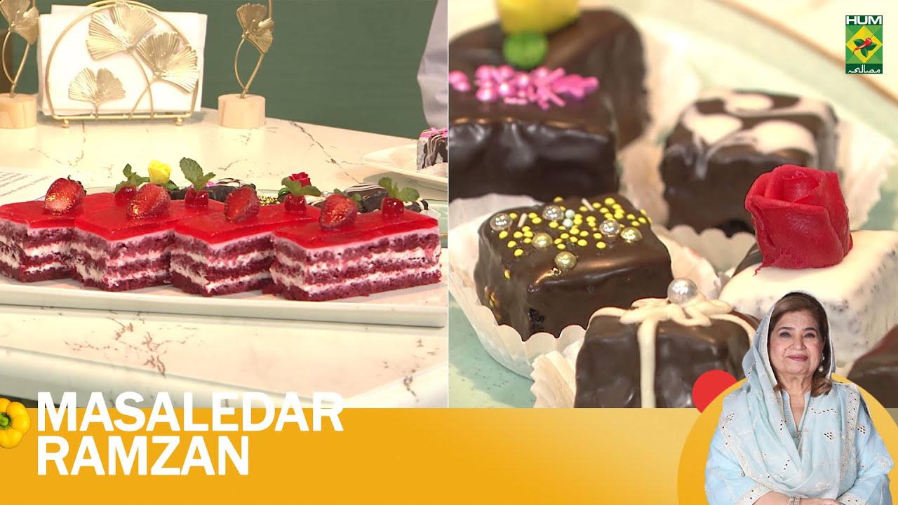 Red Velvet Pastry & Royal Chocolate | Masaledar Ramadan | Shireen | 11th Mar 2025 | Masala TV