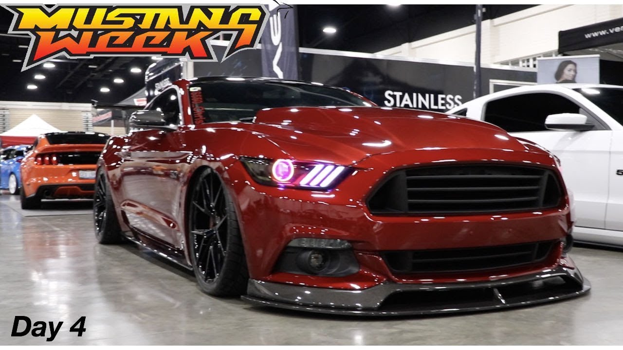 Mustang Week 2017 Car Show, Mustangs Everywhere