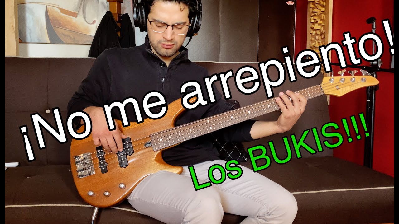 No me arrepiento - Los Bukis (Bajo/Bass Cover) 🎧