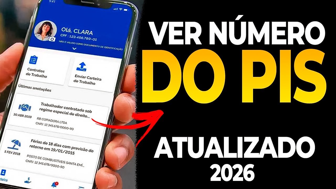 Como VER o NÚMERO DO PIS na CARTEIRA DE TRABALHO DIGITAL?