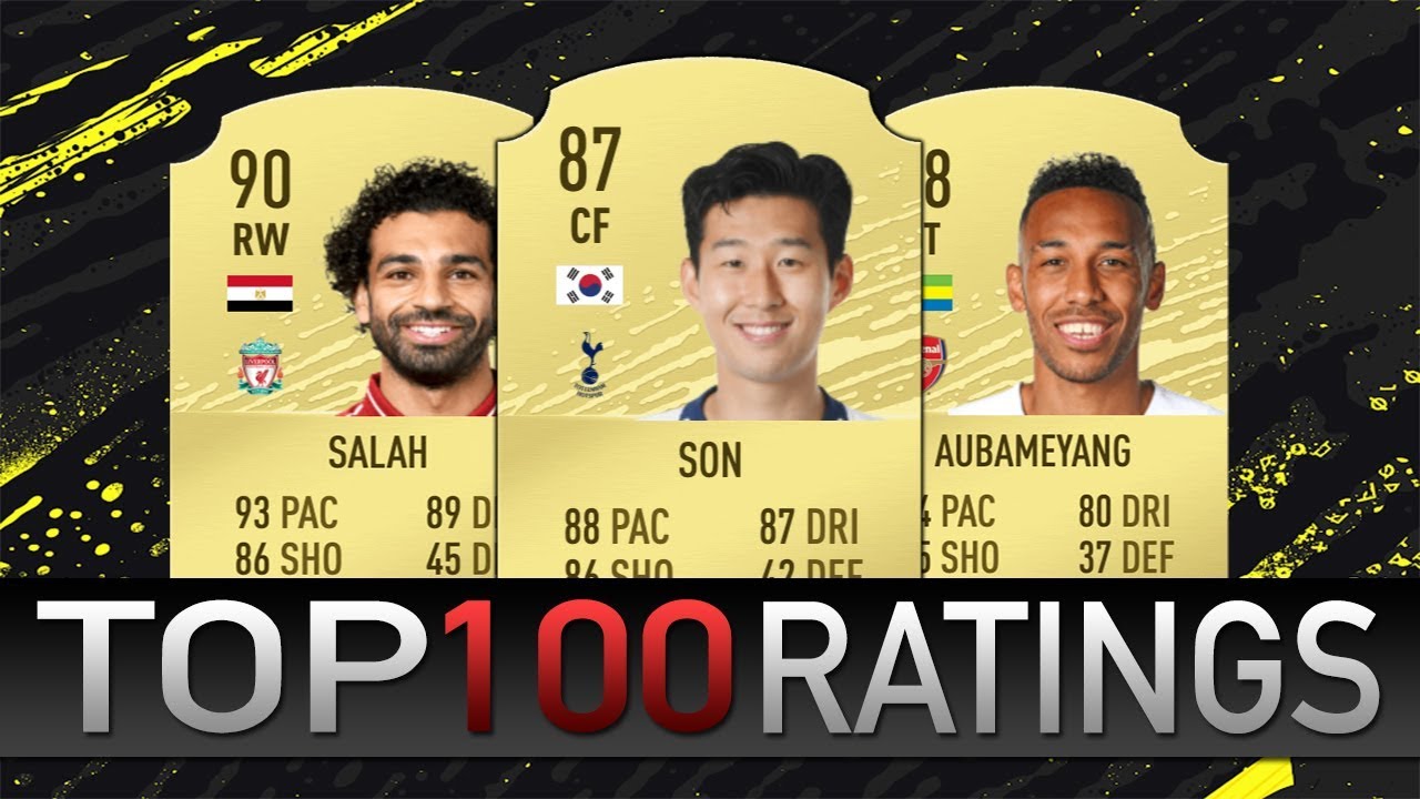 FIFA 20 TOP 100 RATINGS REVEALED
