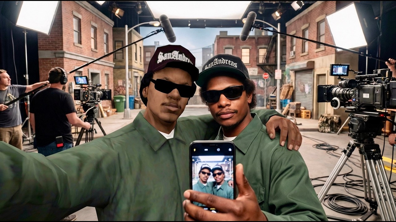 What If GTA San Andreas Happened in Real Life? 🎵 (CJ, Big Smoke, Ryder, Sweet & Officer Tenpenny)