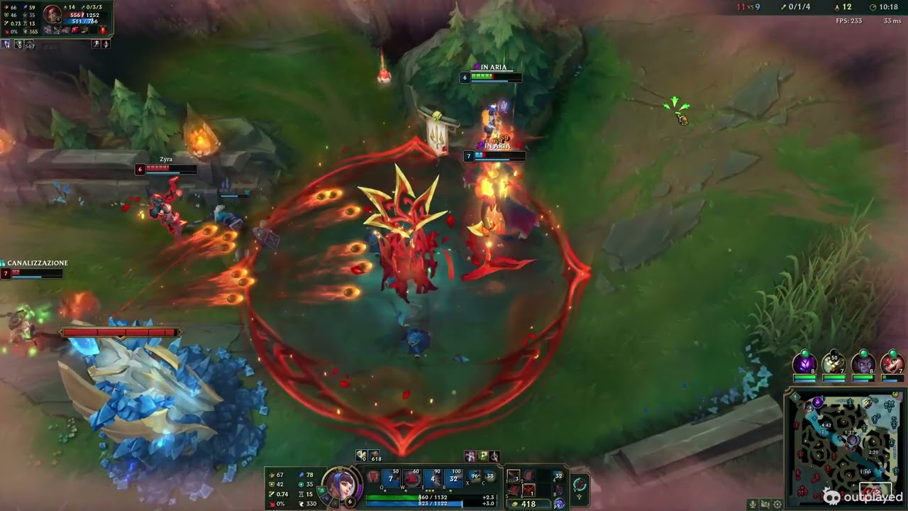 League of Legends Match 12 Lux