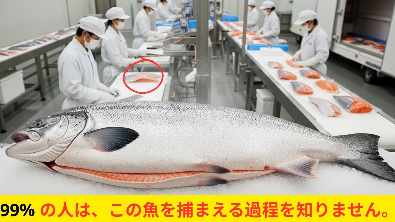 サーモンがスーパーに並ぶまで72時間 | 72 Hours: From Salmon to Supermarket Shelves