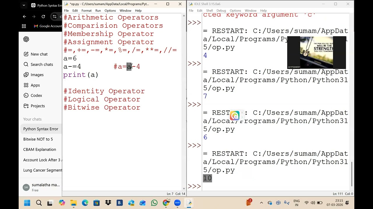 Assignment Operator
