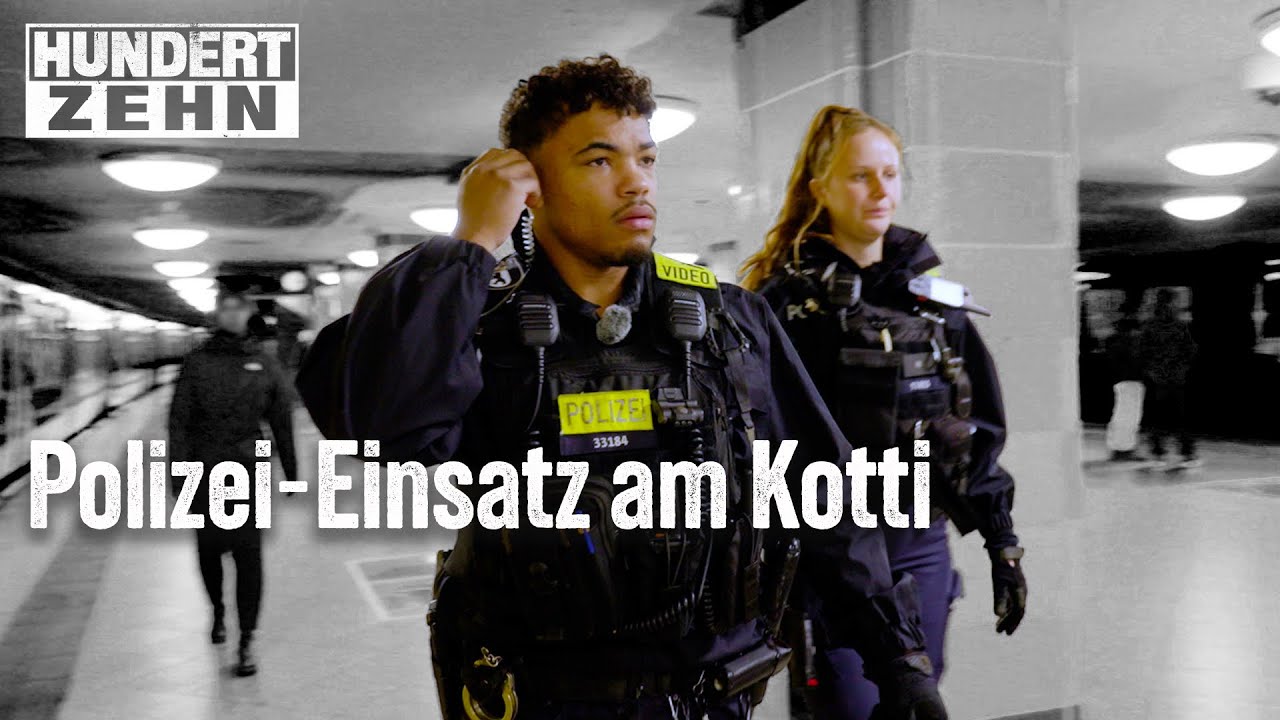 Polizei beobachtet Handel am Kotti | HUNDERTZEHN