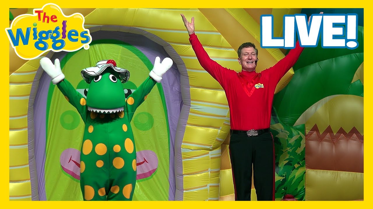 Romp Bomp a Stomp 🦖 The Wiggles and Dorothy the Dinosaur Live in Concert! 🎉 Kids Dancing Songs