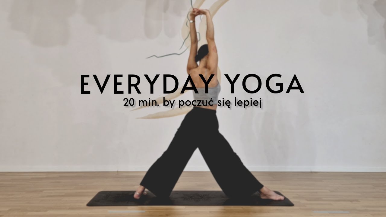 20 Min. JOGA FLOW GDY NIE MASZ CZASU ⏰ 🧘‍♀️ Skondensowana praktyka na każdy dzień i porę. Slow Flow