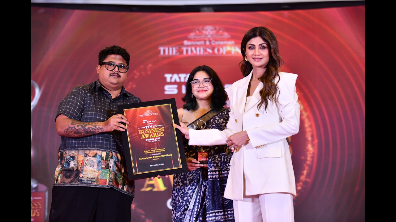 Sampath Das Wins Dynamic Young Entrepreneur Award | Times Business Awards 2026.
