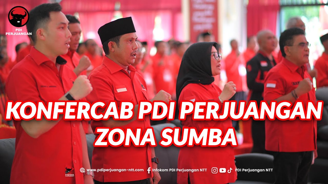 Konfercab PDI Perjuangan Zona Sumba